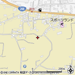 熊本県熊本市北区植木町滴水671-3周辺の地図