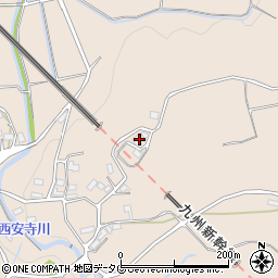 熊本県玉名郡玉東町西安寺768周辺の地図