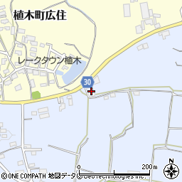 熊本県熊本市北区改寄町1996周辺の地図