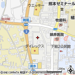 熊本県熊本市北区植木町植木430周辺の地図