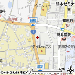 熊本県熊本市北区植木町植木451周辺の地図