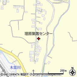 埋原集落センター周辺の地図