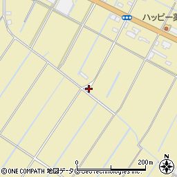 熊本県玉名市滑石2736周辺の地図