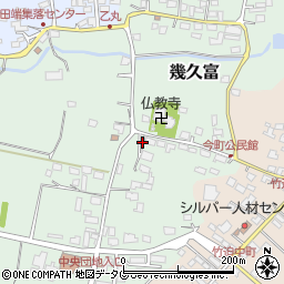 熊本県合志市幾久富1072-4周辺の地図