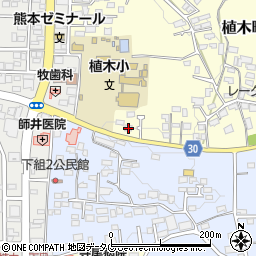 熊本県熊本市北区植木町広住4周辺の地図