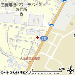 熊本県合志市御代志851-8周辺の地図
