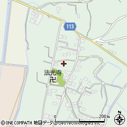 熊本県玉名市天水町野部田891周辺の地図