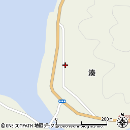 高知県宿毛市小筑紫町湊95-2周辺の地図