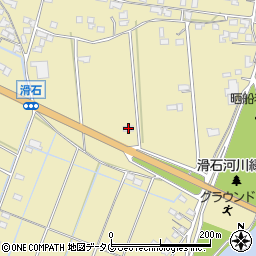 熊本県玉名市滑石2113周辺の地図