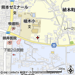 熊本県熊本市北区植木町広住5周辺の地図
