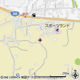 熊本県熊本市北区植木町滴水521周辺の地図