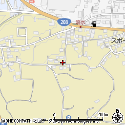 熊本県熊本市北区植木町滴水1032周辺の地図