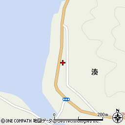 高知県宿毛市小筑紫町湊169-13周辺の地図