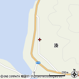 高知県宿毛市小筑紫町湊96周辺の地図