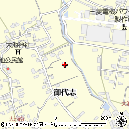 熊本県合志市御代志914周辺の地図