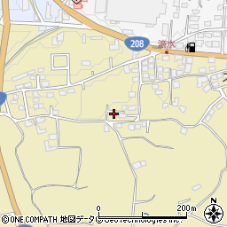 熊本県熊本市北区植木町滴水1031-1周辺の地図