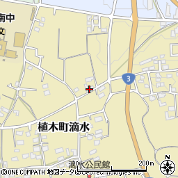 熊本県熊本市北区植木町滴水1083周辺の地図