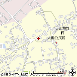 熊本県合志市御代志1353-7周辺の地図
