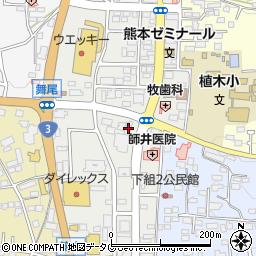 熊本県熊本市北区植木町植木495周辺の地図