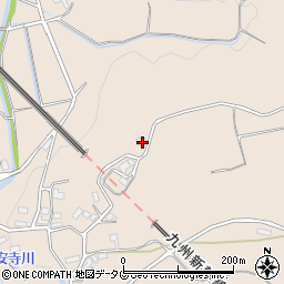 熊本県玉名郡玉東町西安寺896周辺の地図