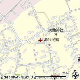 熊本県合志市御代志1366-2周辺の地図