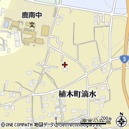 熊本県熊本市北区植木町滴水1154-1周辺の地図