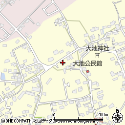 熊本県合志市御代志1356-1周辺の地図
