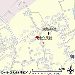 熊本県合志市御代志1364周辺の地図