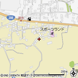 熊本県熊本市北区植木町滴水522周辺の地図