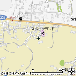 熊本県熊本市北区植木町滴水523周辺の地図