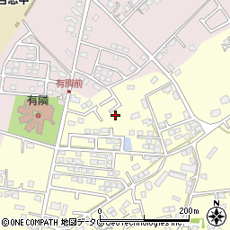 熊本県合志市御代志1329-43周辺の地図