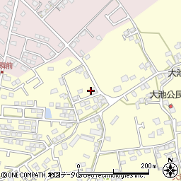 熊本県合志市御代志1330-110周辺の地図