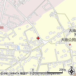 熊本県合志市御代志1330-111周辺の地図