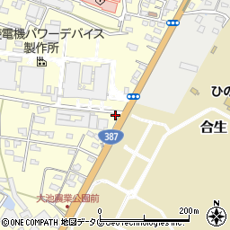 熊本県合志市御代志847周辺の地図