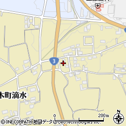 熊本県熊本市北区植木町滴水1017-11周辺の地図