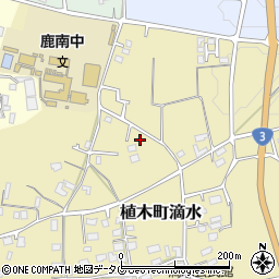 熊本県熊本市北区植木町滴水1154周辺の地図