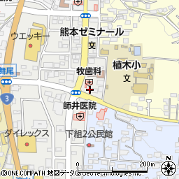 熊本県熊本市北区植木町植木510周辺の地図