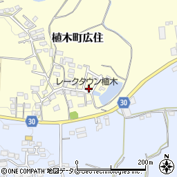 熊本県熊本市北区植木町広住178-40周辺の地図