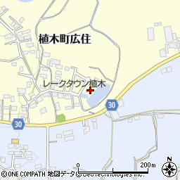 熊本県熊本市北区植木町広住178-9周辺の地図