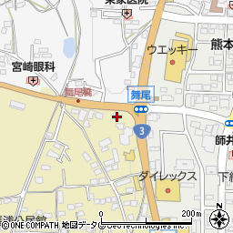 熊本県熊本市北区植木町滴水443周辺の地図