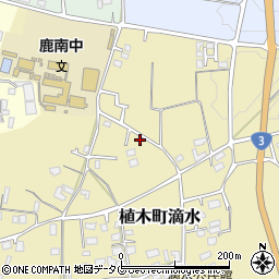 熊本県熊本市北区植木町滴水1154-8周辺の地図