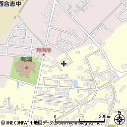 熊本県合志市御代志1329-40周辺の地図