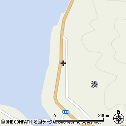 高知県宿毛市小筑紫町湊173周辺の地図
