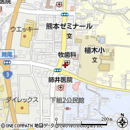熊本県熊本市北区植木町植木512周辺の地図