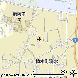 熊本県熊本市北区植木町滴水1154-6周辺の地図