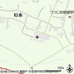熊本県菊池郡大津町杉水3576周辺の地図