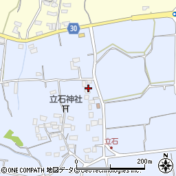 熊本県熊本市北区改寄町1689周辺の地図