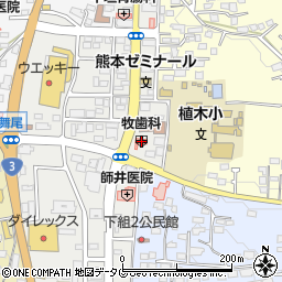 熊本県熊本市北区植木町植木513周辺の地図