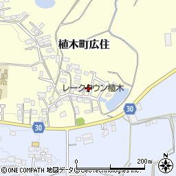 熊本県熊本市北区植木町広住178-27周辺の地図