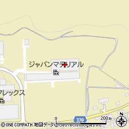 ジャパンマテリアル株式会社　熊本事業所周辺の地図